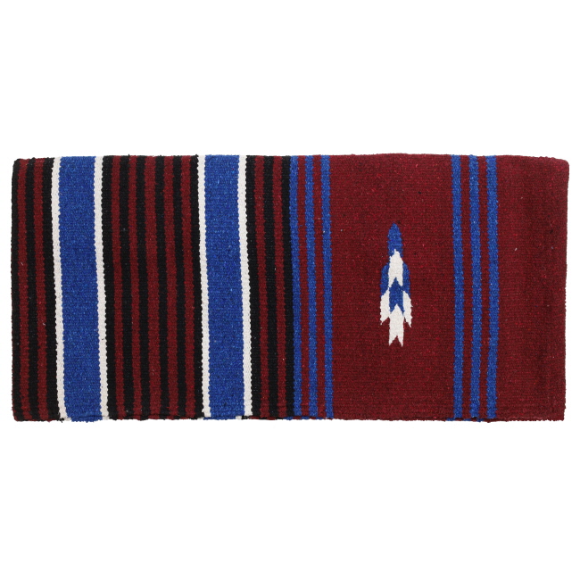 Showman 30" x 60" Assorted Acrylic Saddle Blanket #5
