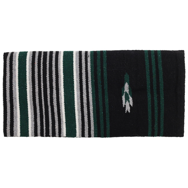 Showman 30" x 60" Assorted Acrylic Saddle Blanket #4