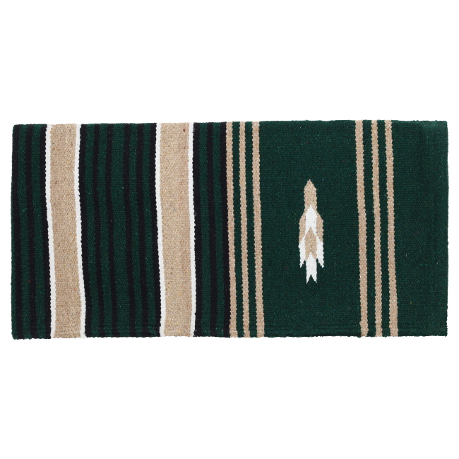 Showman 30" x 60" Assorted Acrylic Saddle Blanket #3