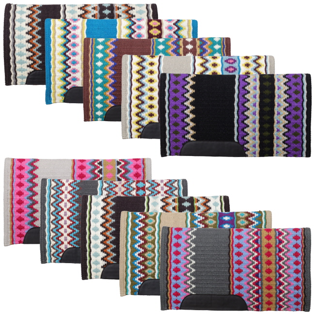 Showman 32" x 32" Assorted Wool Show Blanket