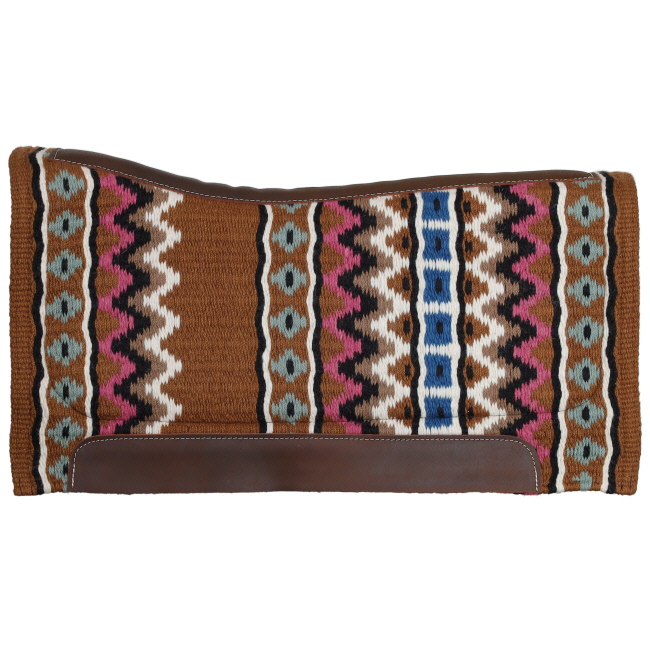 34" x 38" Contoured Saddle Pad with Memory Felt Bottom - Southwest Classic #2