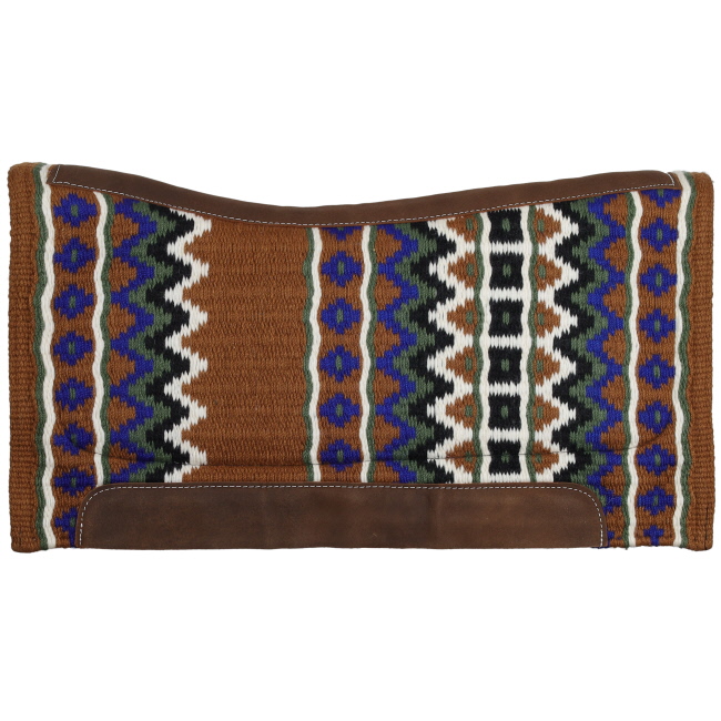34" x 38" Contoured Saddle Pad with Memory Felt Bottom - Southwest Classic #4
