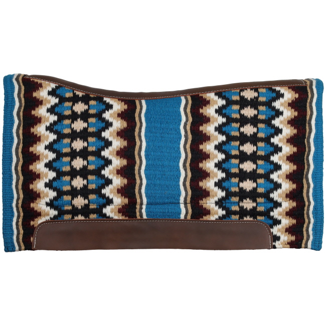 34" x 38" Contoured Saddle Pad with Memory Felt Bottom - Southwest Rhythm #3