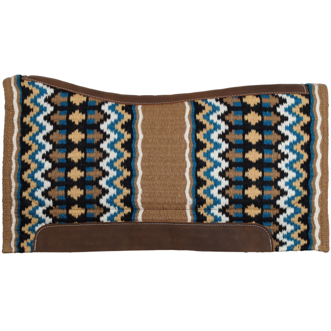 34" x 38" Contoured Saddle Pad with Memory Felt Bottom - Southwest Rhythm #5