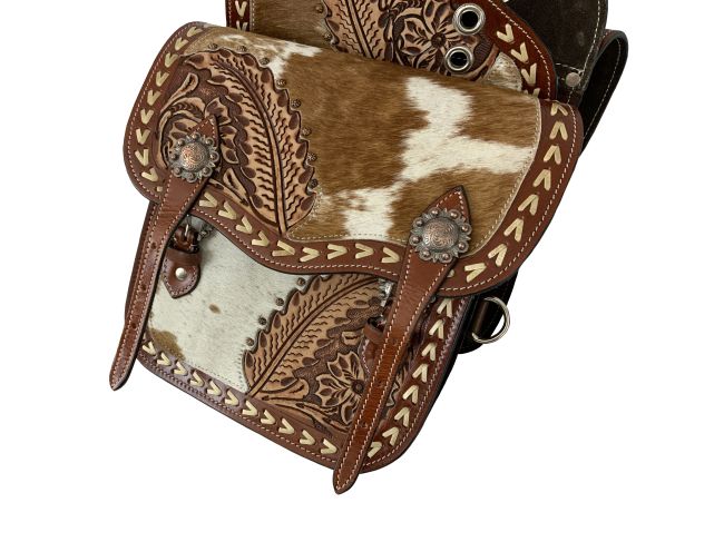 Showman Floral Frontier Saddle Bag #3