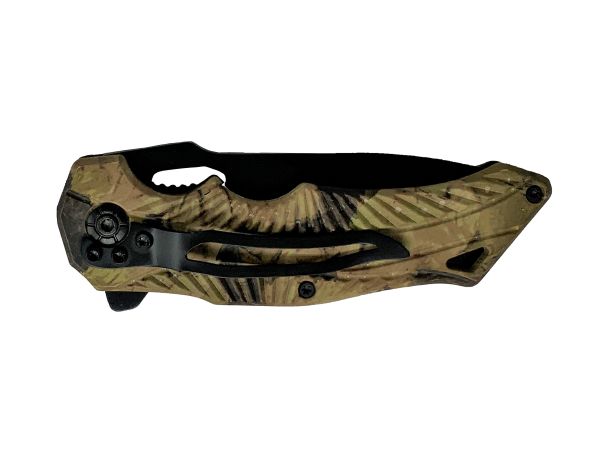 Tactical Spring Assist Knife - Camo #2