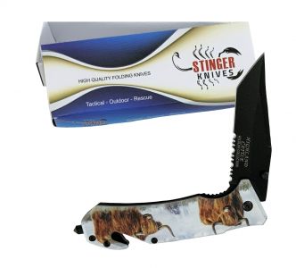 8.5" Highland Cattle Printed Knife #2