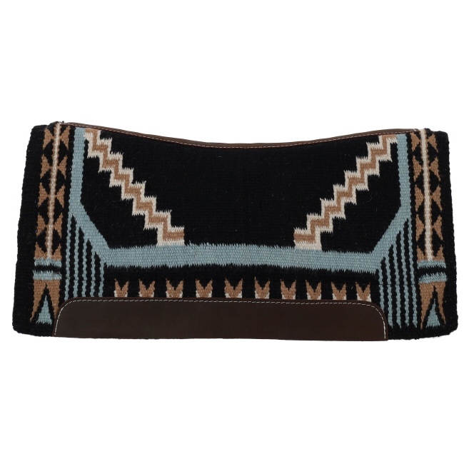 Showman 36" x 34" Wool Top Saddle Pad with Memory Felt Bottom - Mesa Ridge #2