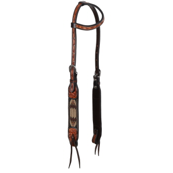 Showman Desert Loom One Ear Headstall