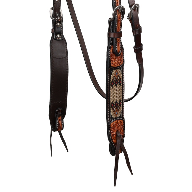 Showman Desert Loom Browband Headstall #2
