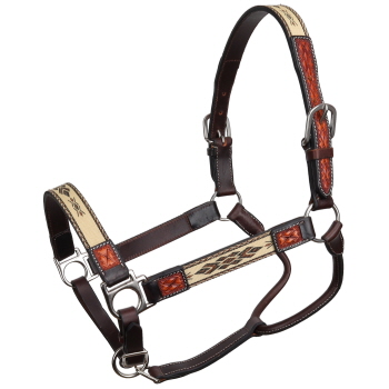 Showman Sacred Sierra Leather Halter