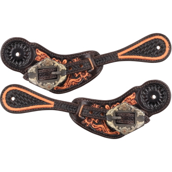 Showman Ladie's Gunsmoke Spur Strap