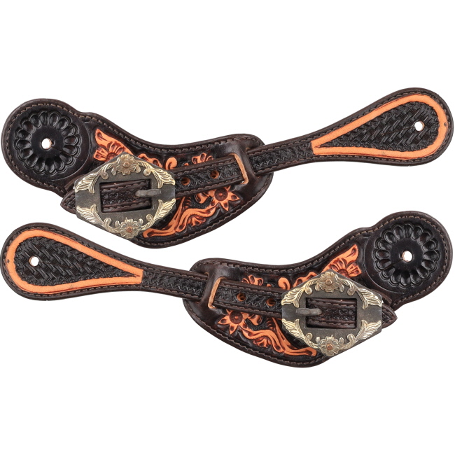 Showman Ladie's Gunsmoke Spur Strap