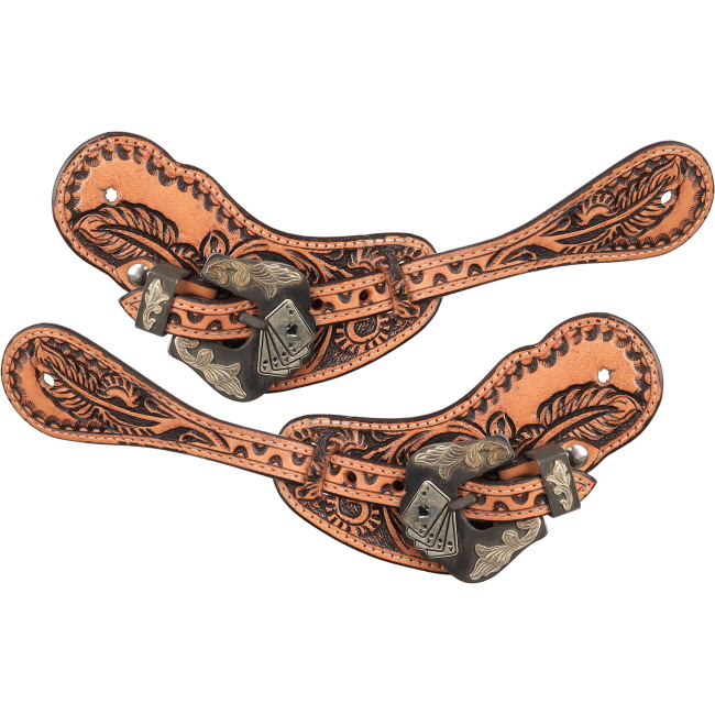 Showman Ladie's High Roller Spur Strap