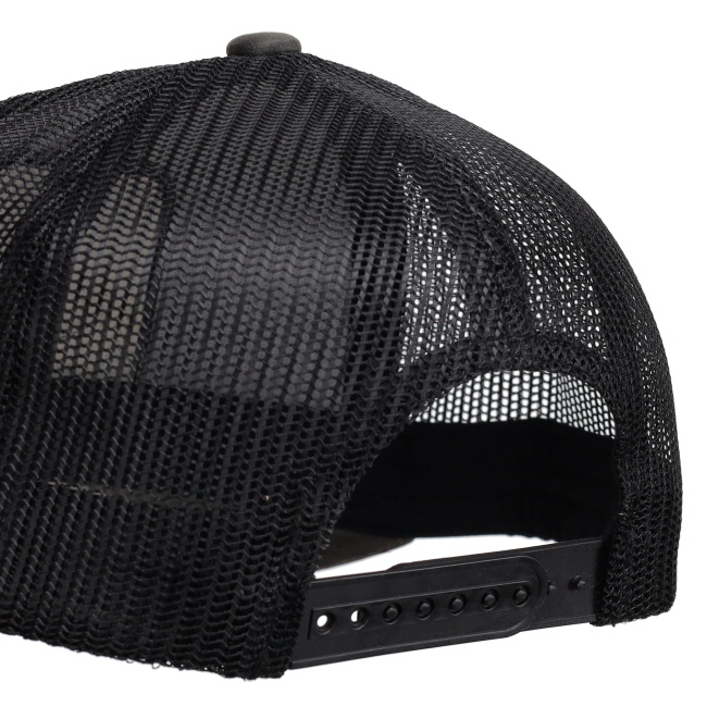 Bronc Rider Charcoal Trucker Cap #4