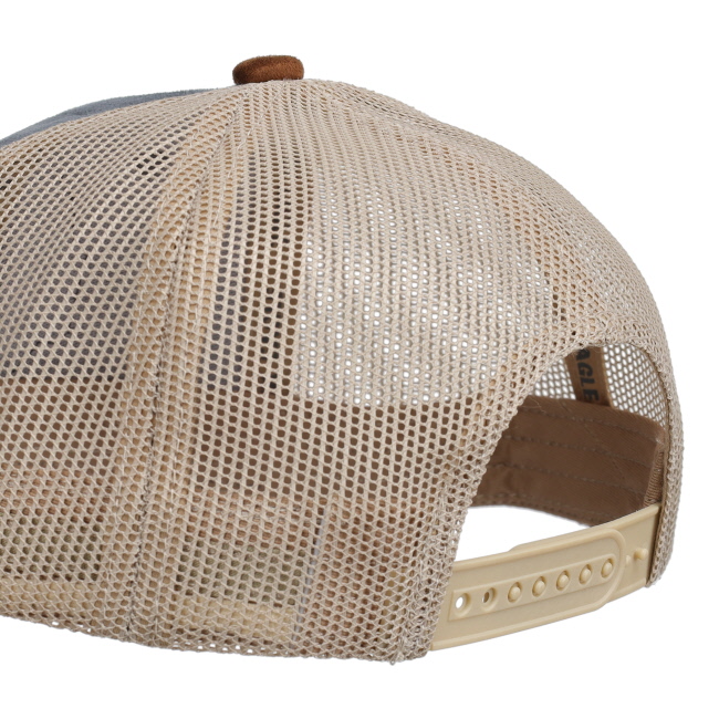 Suede "Cowboy" Baseball Cap - Gray #4