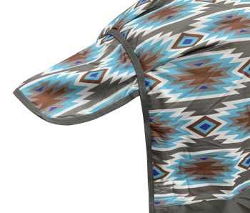 Showman Southwest Print 1200D Waterproof and Breathable Turnout Blanket - FOAL&#47;MINI 36"-40" #5