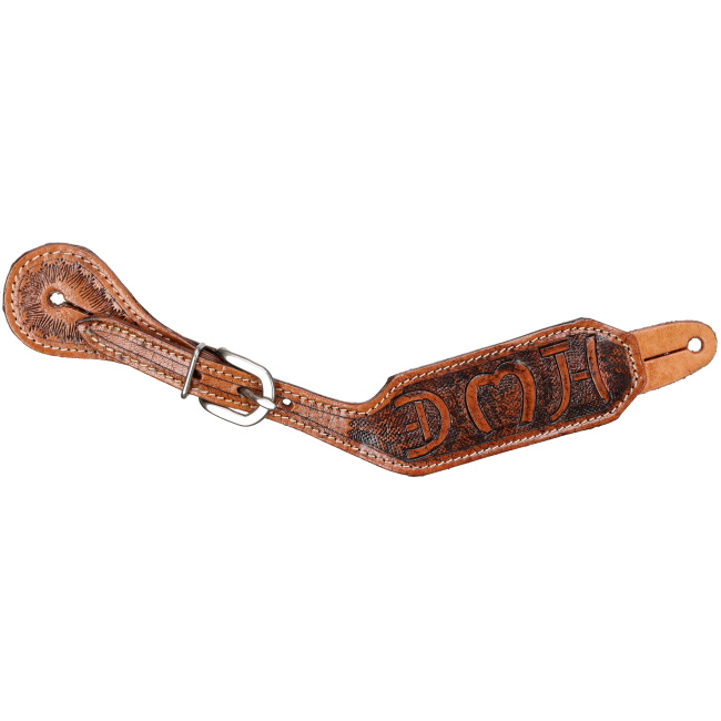 Showman Ladie's Brandin’ Pen Spur Straps #2