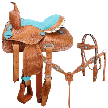 Chestnut Sky Pleasure Style Saddle - 14, 15, 16 Inch