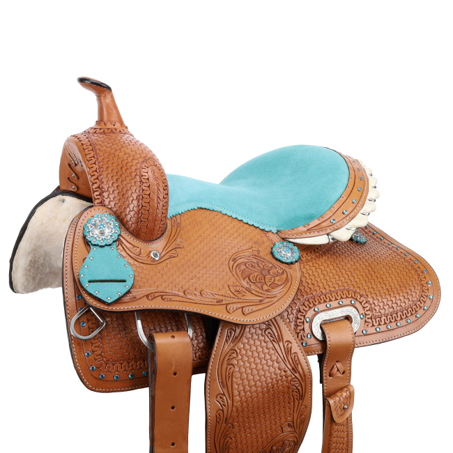 Chestnut Sky Pleasure Style Saddle - 14, 15, 16 Inch #4