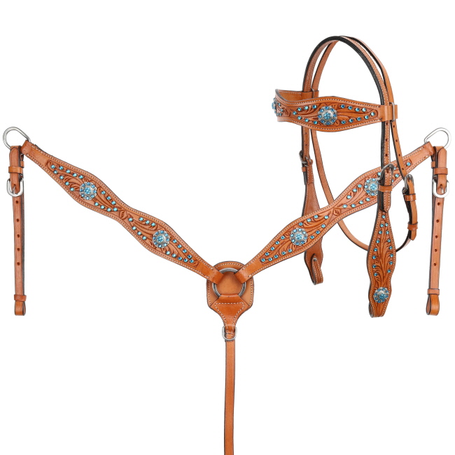 Chestnut Sky Pleasure Style Saddle - 14, 15, 16 Inch #5