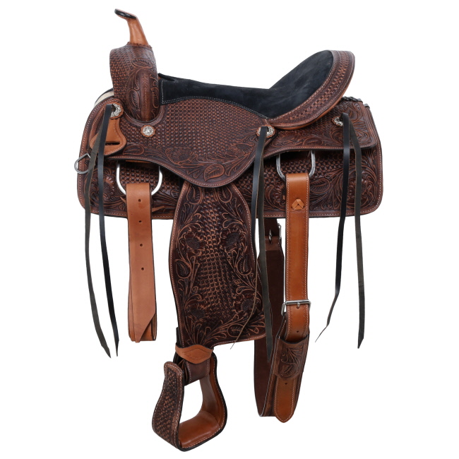 Homestead Pleasure Style Saddle Set - 15, 16 Inch #2