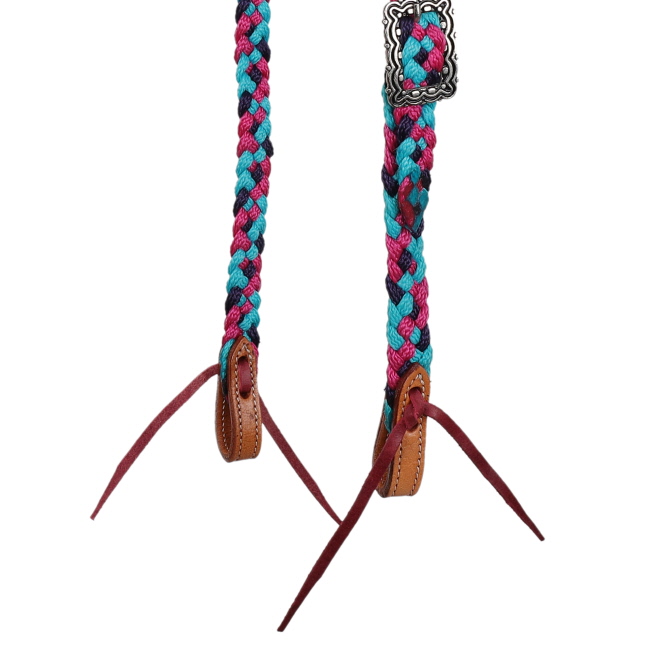 Showman Bubblegum One Ear Mule Tape Headstall #3