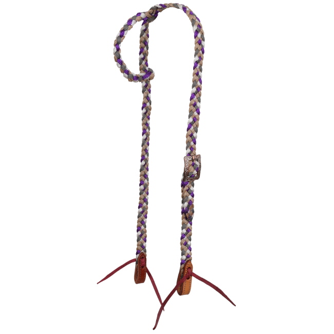 Showman Violet Valley One Ear Mule Tape Headstall