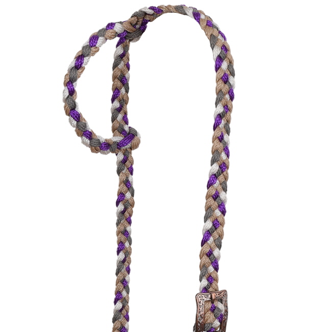 Showman Violet Valley One Ear Mule Tape Headstall #2