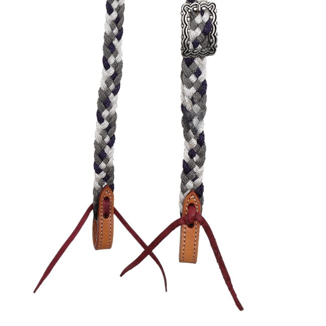 Showman Gunmetal One Ear Mule Tape Headstall #3