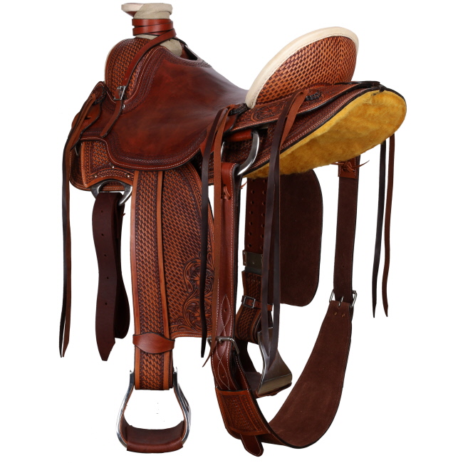 Whiskey Creek Wade Style Saddle - 16 Inch #3