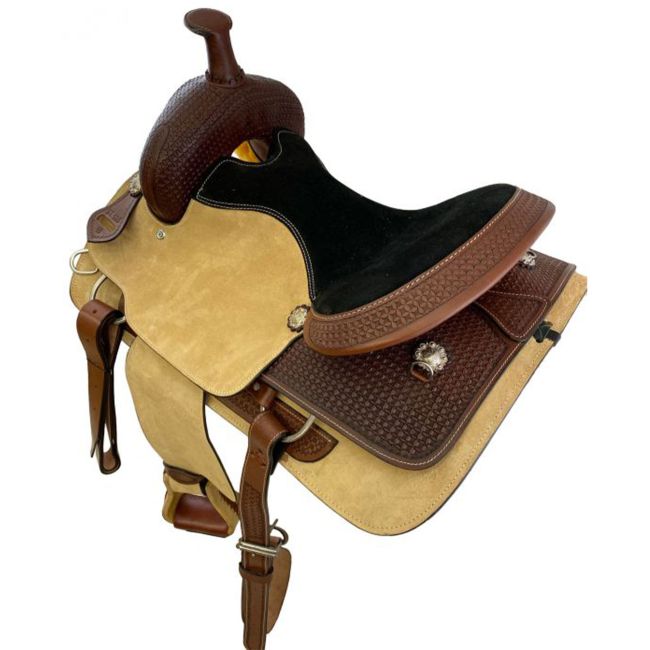 Lone Prairie Roper Style Saddle - 16 Inch #2