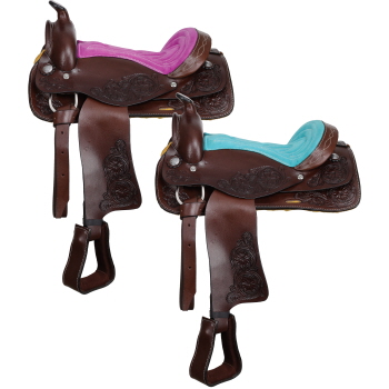 Youth Pleasure Style Saddle - 12 Inch