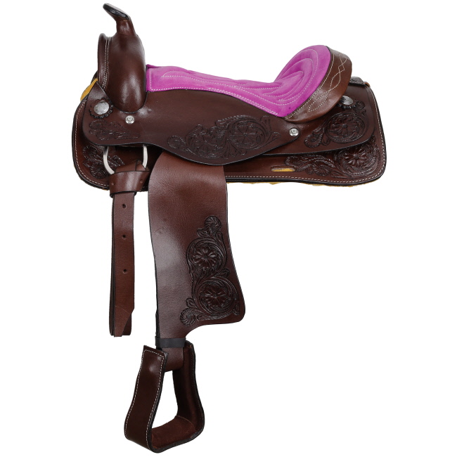 Youth Pleasure Style Saddle - 12 Inch #2
