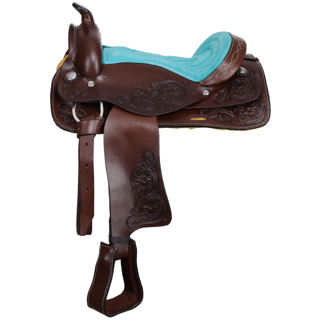 Youth Pleasure Style Saddle - 12 Inch #3