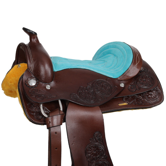 Youth Pleasure Style Saddle - 12 Inch #4