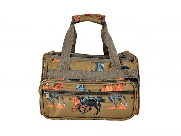 13" Duffle Bag with running horses design