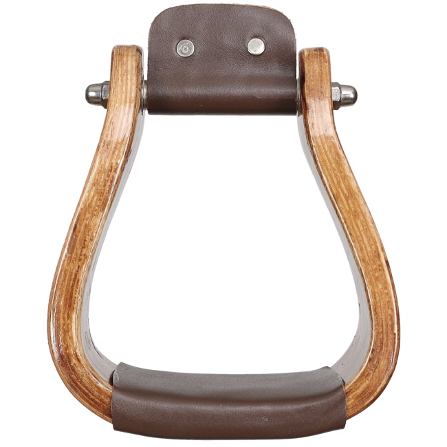 Showman Curved Ashwood Stirrups #2