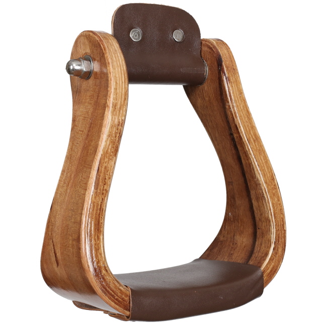 Showman Curved Ashwood Stirrups #3