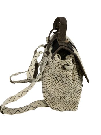 Klassy Cowgirl Diamond Weave Upcycled Backpack Bag #2