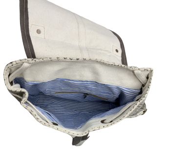 Klassy Cowgirl Diamond Weave Upcycled Backpack Bag #3