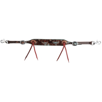Showman Weathered Steer Wither Strap
