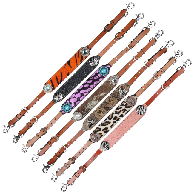 Assorted Wither Strap - Concho Accent #2