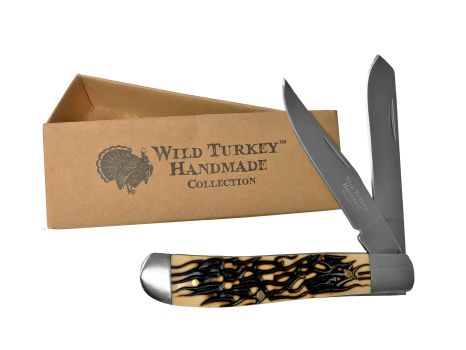 Wild Turkey Handmade Collection Trapper Manual Folding Knife
