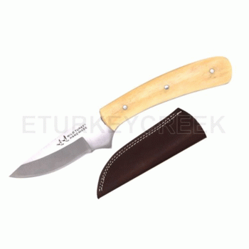 Wild Turkey Handmade Collection Hunting Skinner Knife with Case