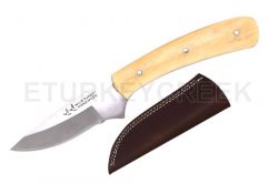Wild Turkey Handmade Collection Hunting Skinner Knife with case