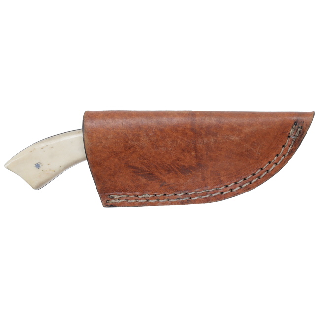 Wild Turkey Handmade Collection Fixed Blade Skinner Knife with Sheath #4