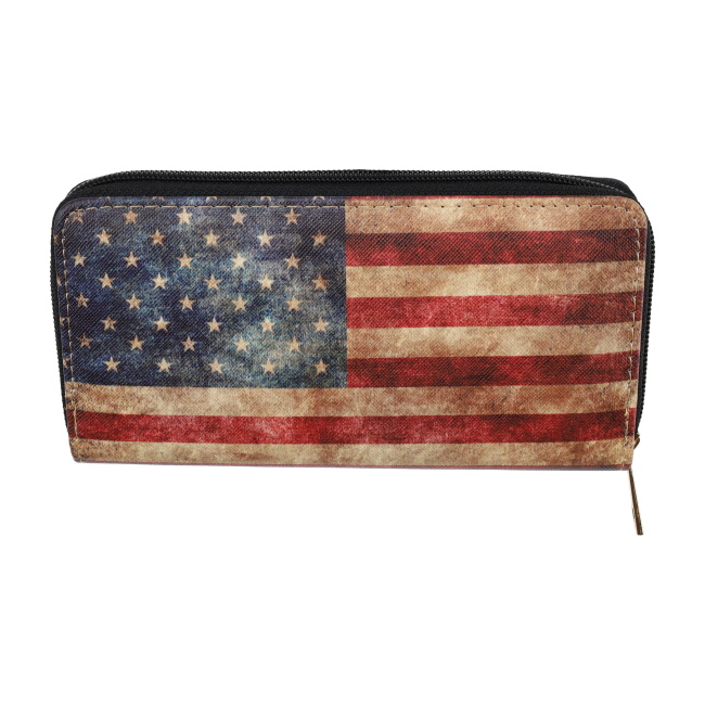 American Glory Zipper Wallet #2