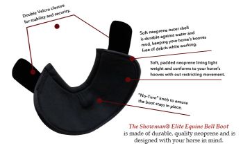 Showman Daybreak Aztec Elite Equine Bell Boot *Sold in Pairs* #6