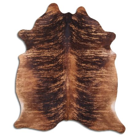 LG&#47;XL Brown, Beige, Black, Tornasol, and Brindle hair on cowhide rugs. Measures approximately 40-45 square feet #2